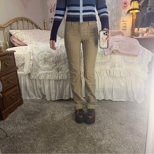 Y2K Aeropostale Women's Tan Pants